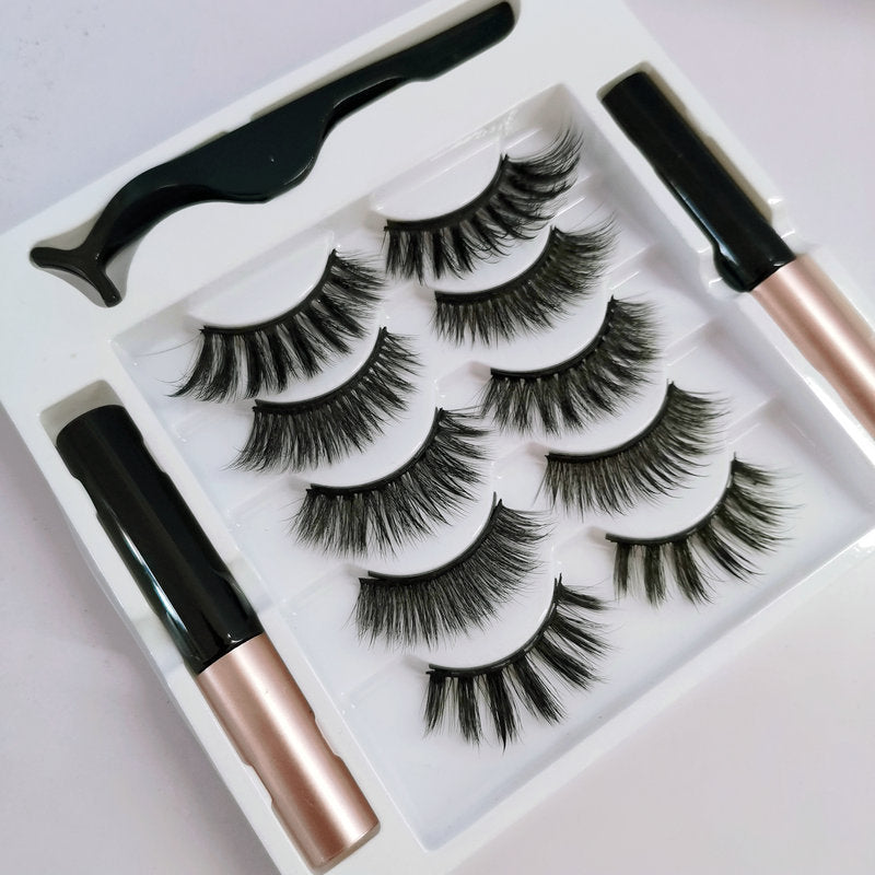 3D Magnetic Eyelashes Set for Natural Volume