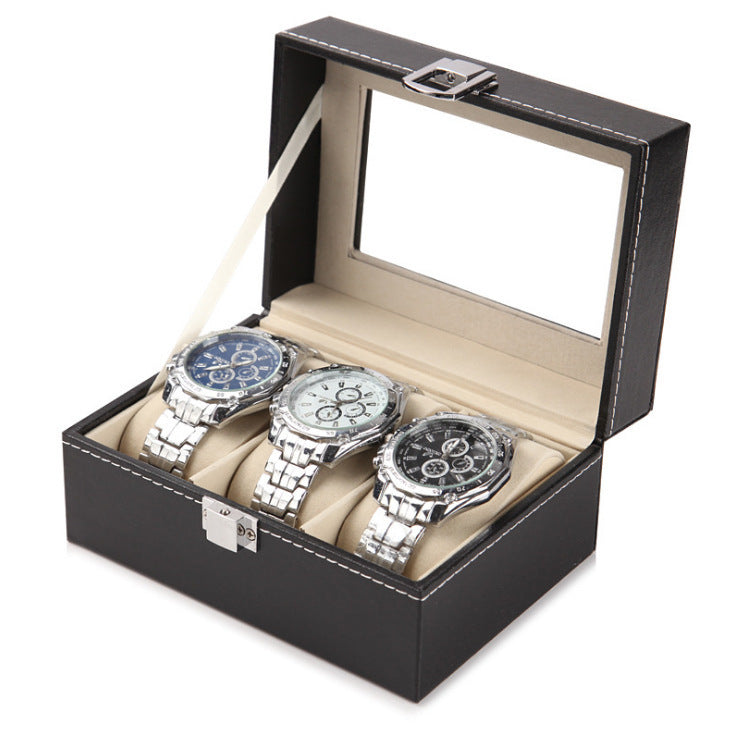 Wholesale PU Leather Watch Box for Display and Storage