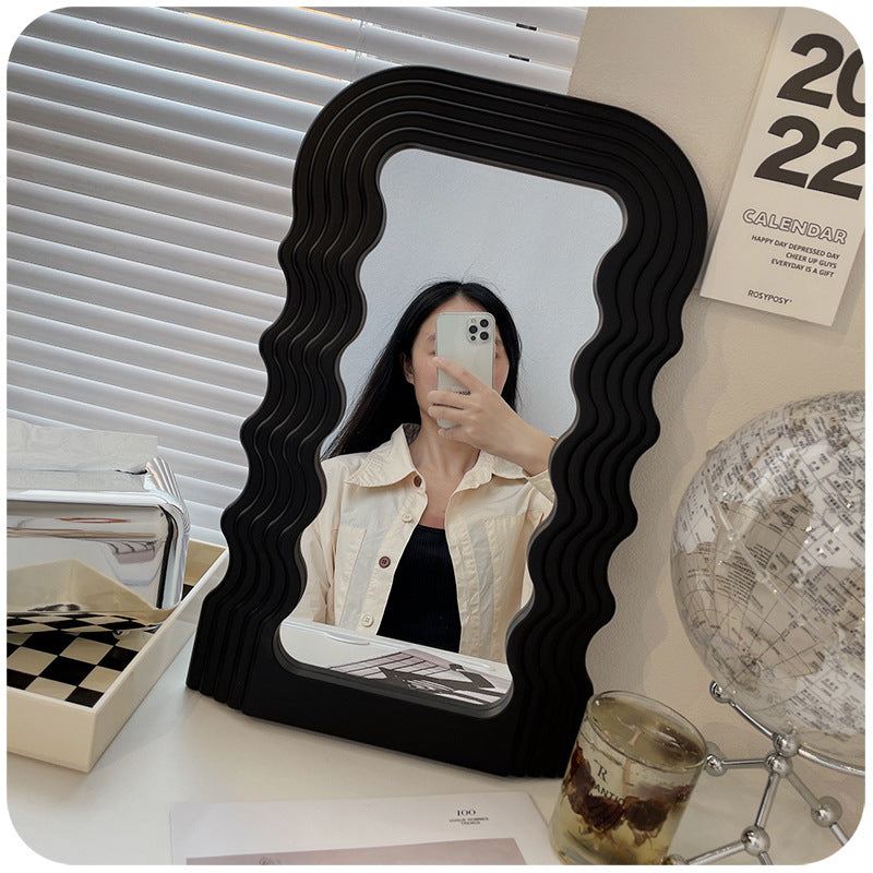 Wave Elegance Makeup Mirror