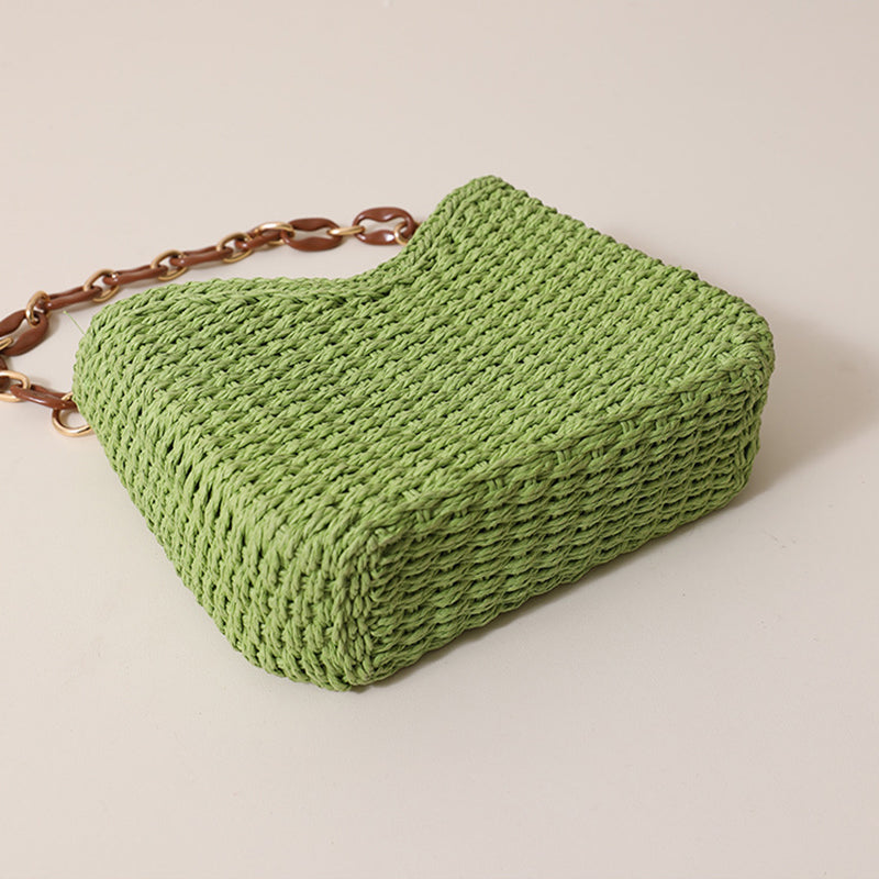 Chic Summer Woven Tote