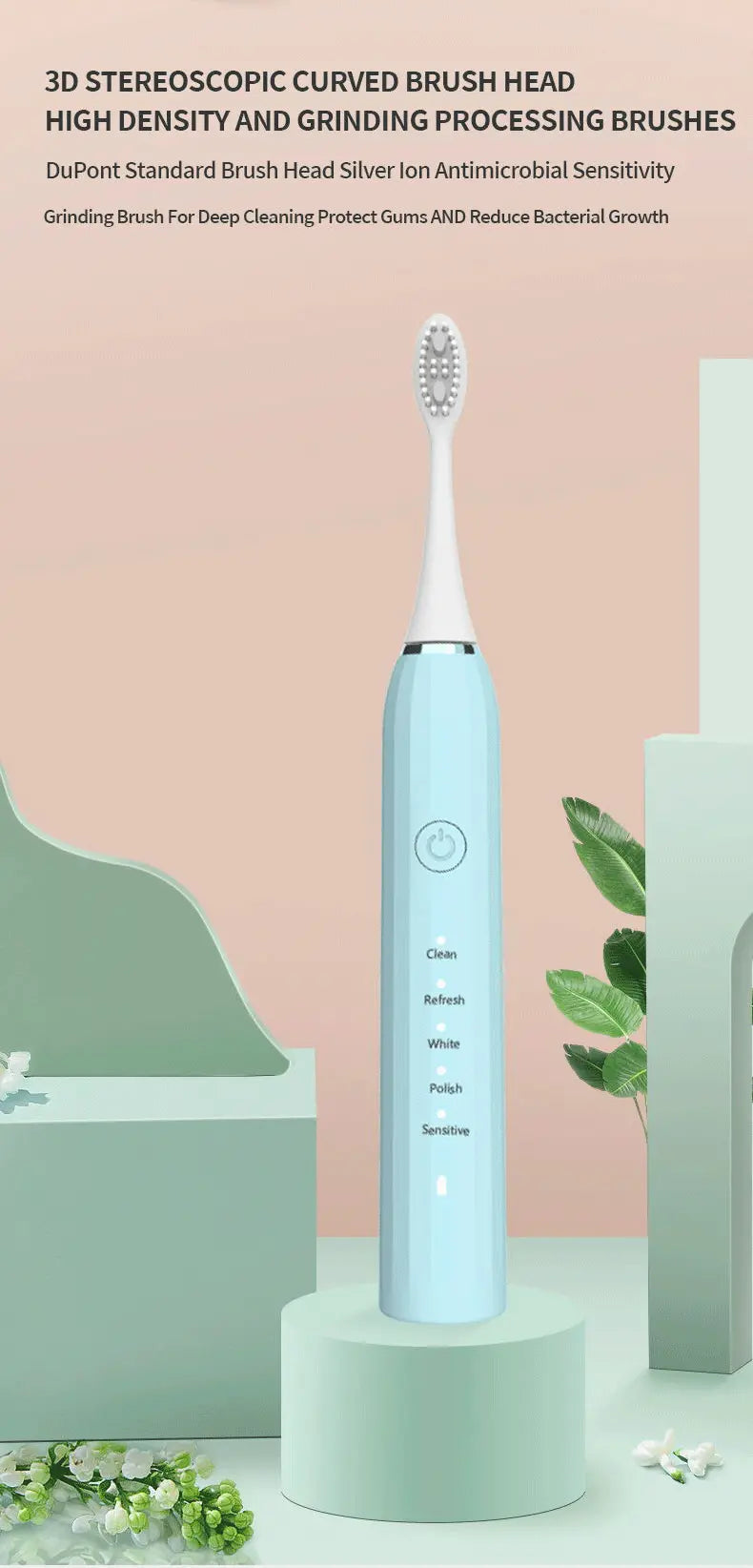 DuoCare Rechargeable Electric Toothbrush Set