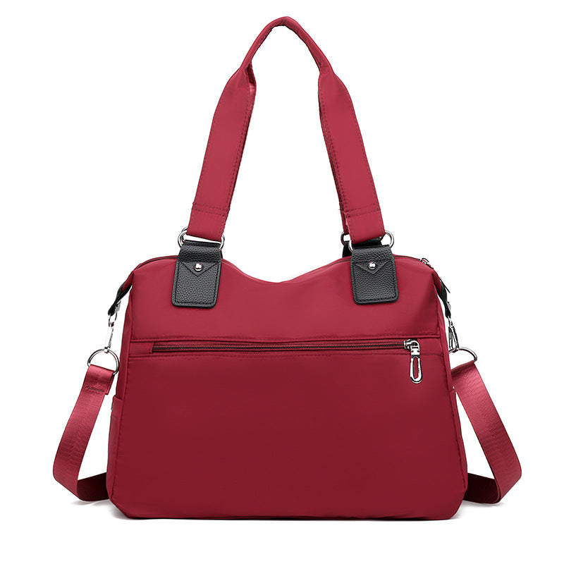 Voluminous Nylon Crossbody Bag