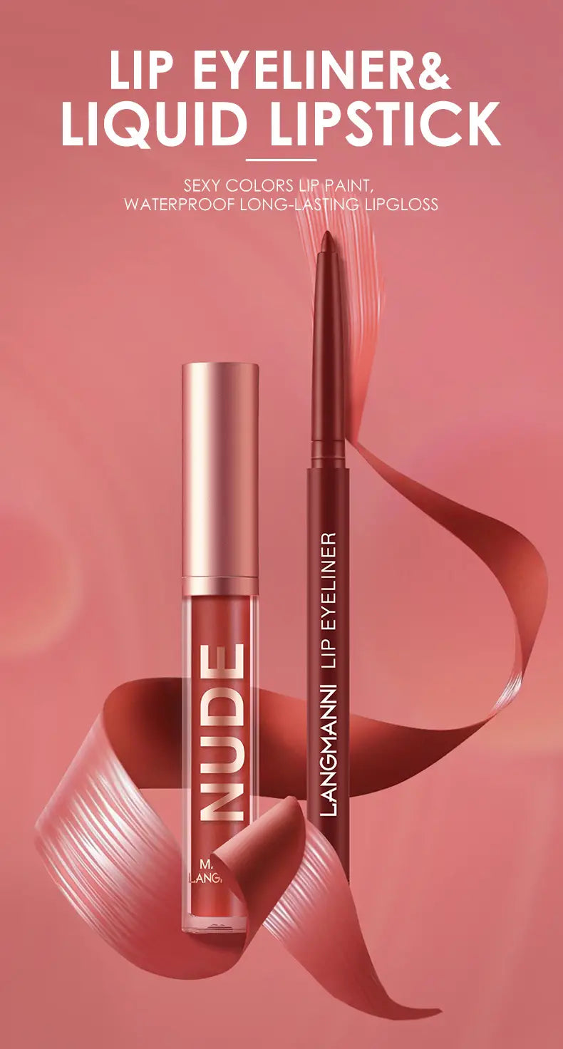 Elegant Matte Dual Lip Set