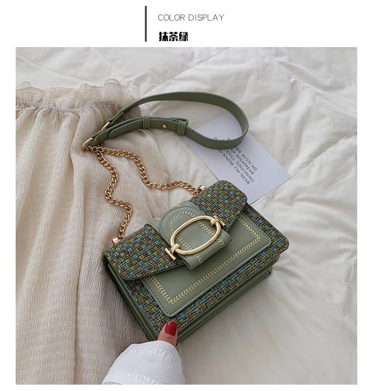 Spring 2024 Women's Casual Chic Cotton Linen Shoulder Bag