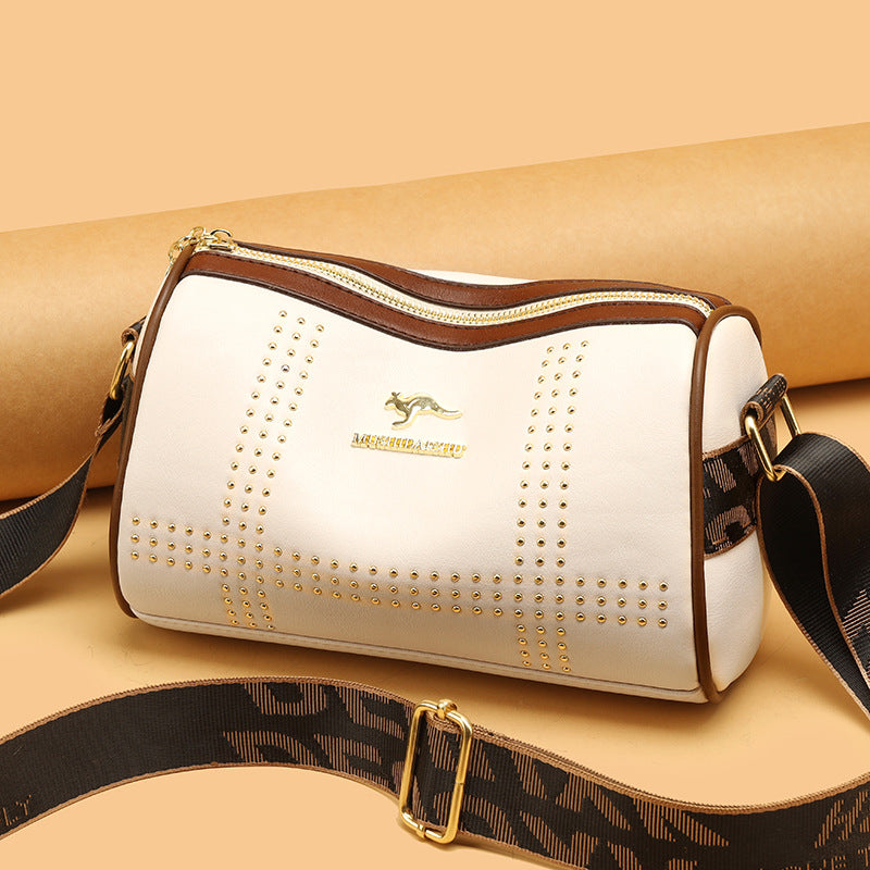 2023 New Fashionable Soft Leather Crossbody Bag