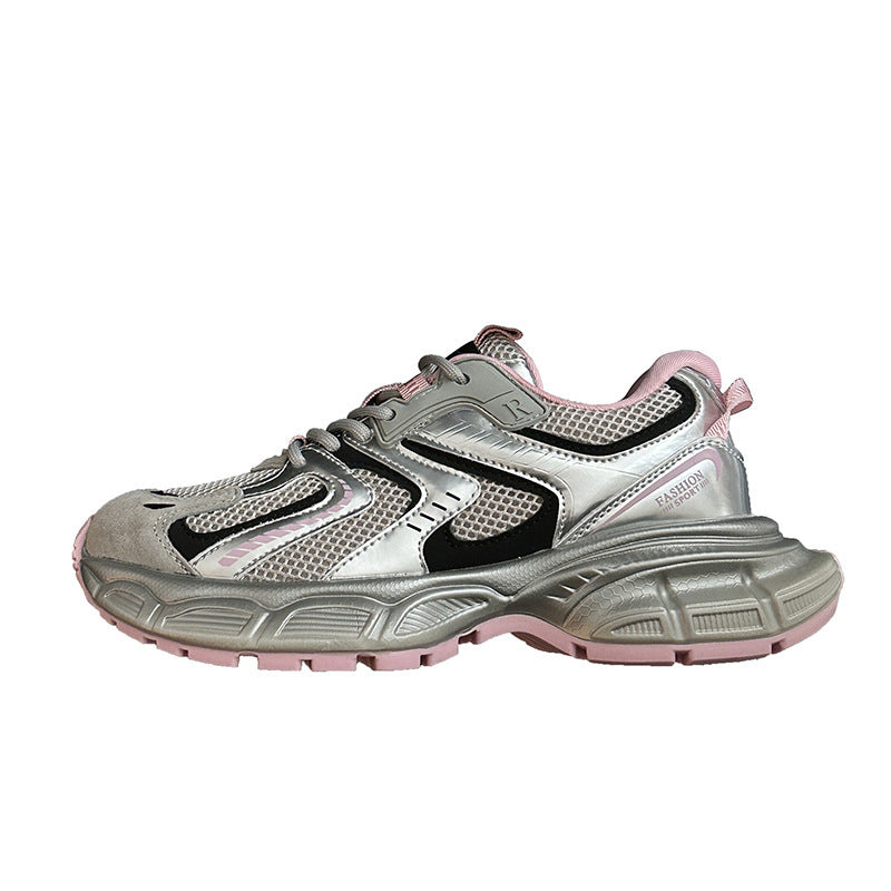 Marco & Joyce Elegance Silver Sneakers