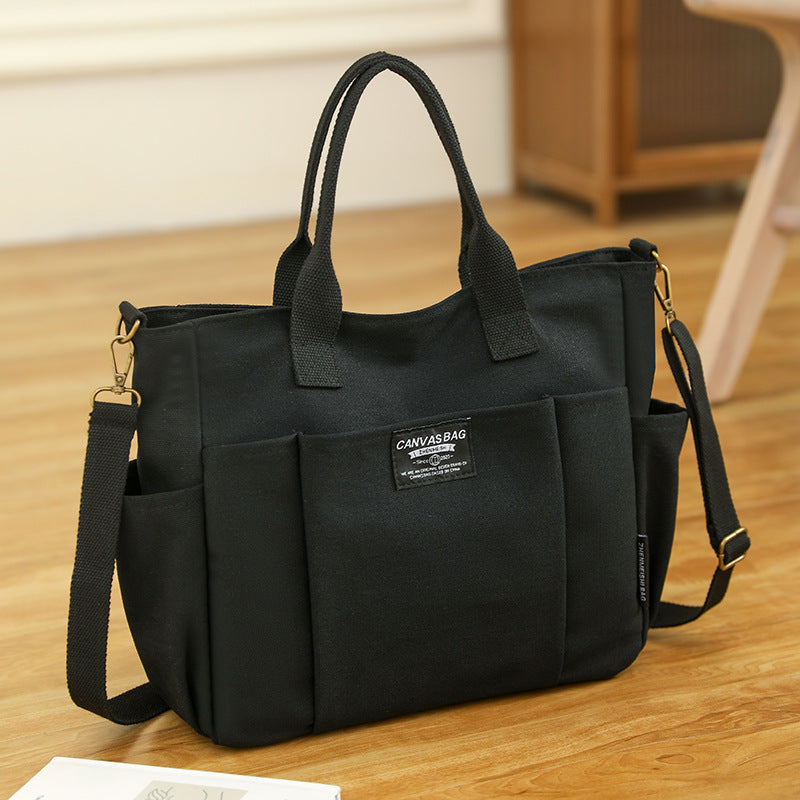 Elegant Canvas Multi-Purpose Tote