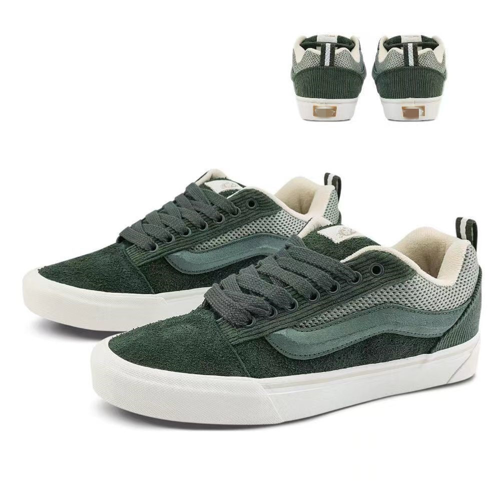 2023 New VANS Plus Size Embroidered Canvas Sneakers