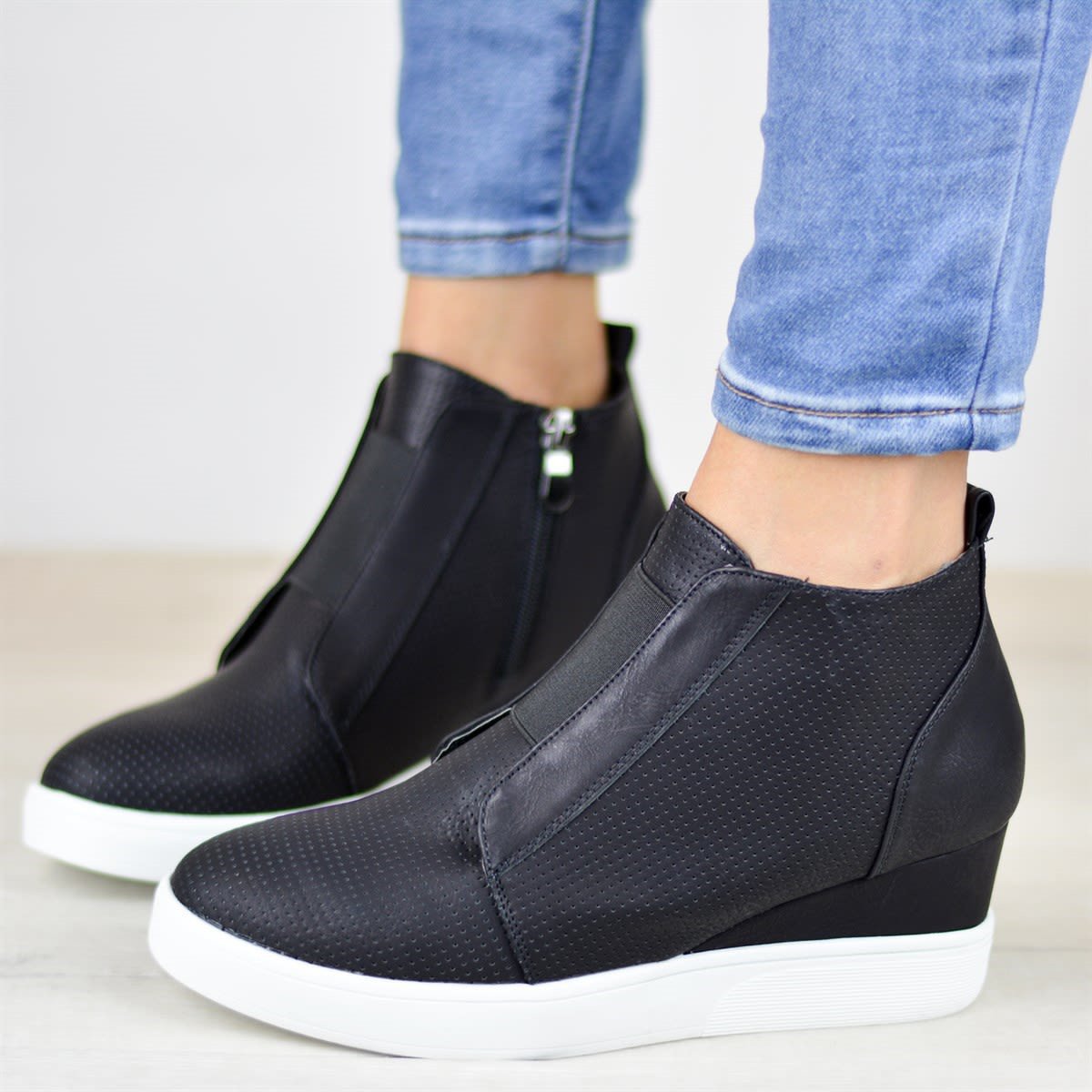 Elevated Comfort Wedge Boots