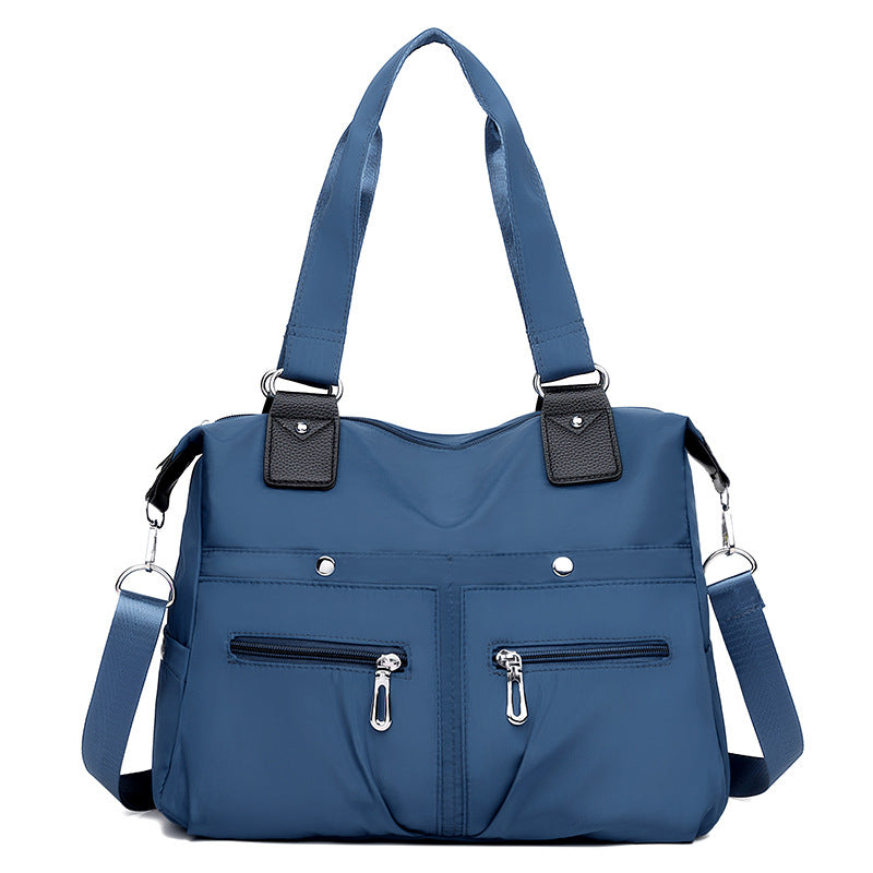 Voluminous Nylon Crossbody Bag