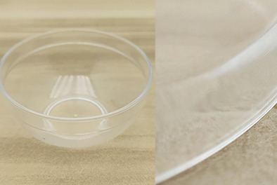 Clear Skincare Bowl and Brush Set