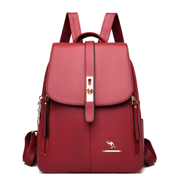Chic Voyager Women's Leather Backpack