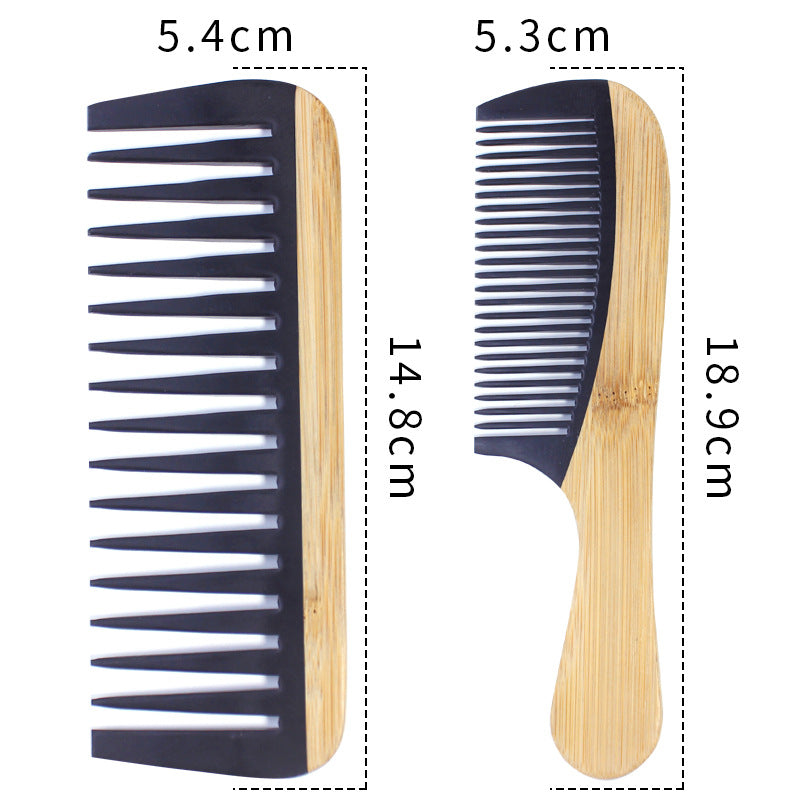 Elegant Bamboo Styling Comb