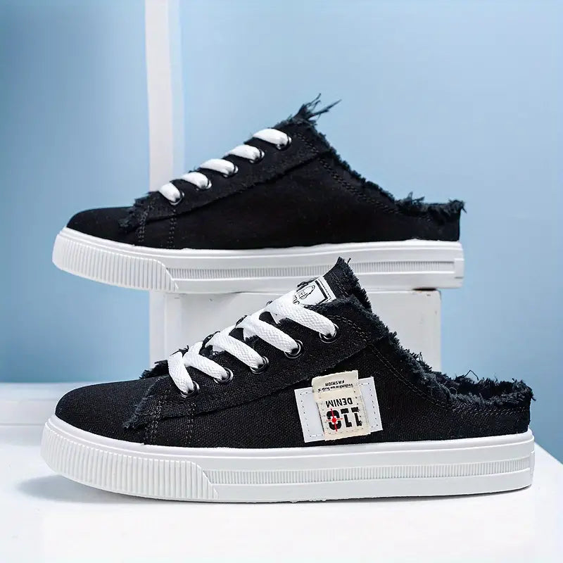 Women's Summer Flat Slip-On Canvas Sneakers