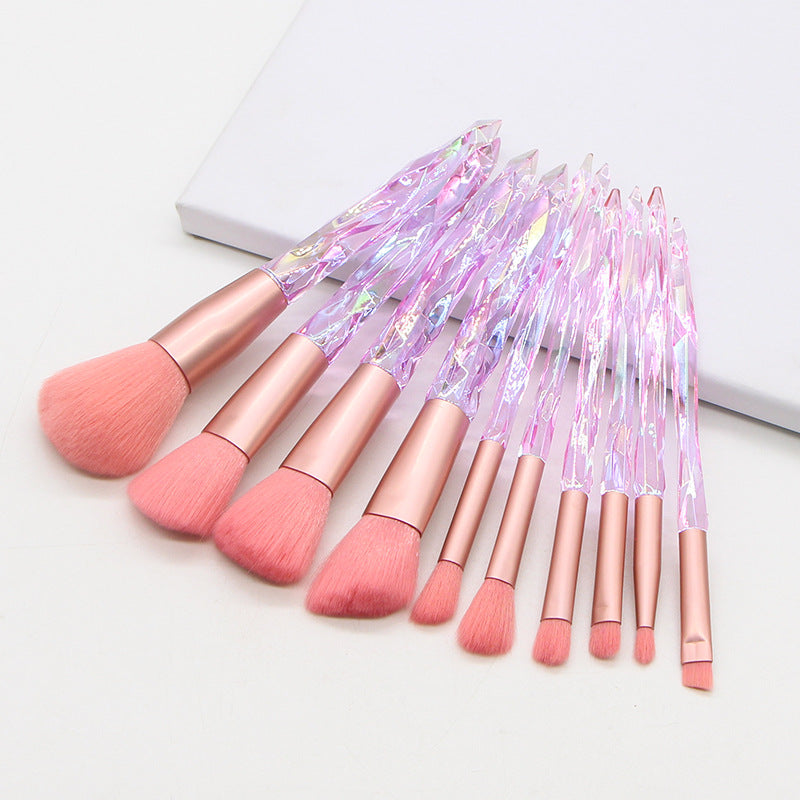 Elegant Crystal Diamond Brush Collection