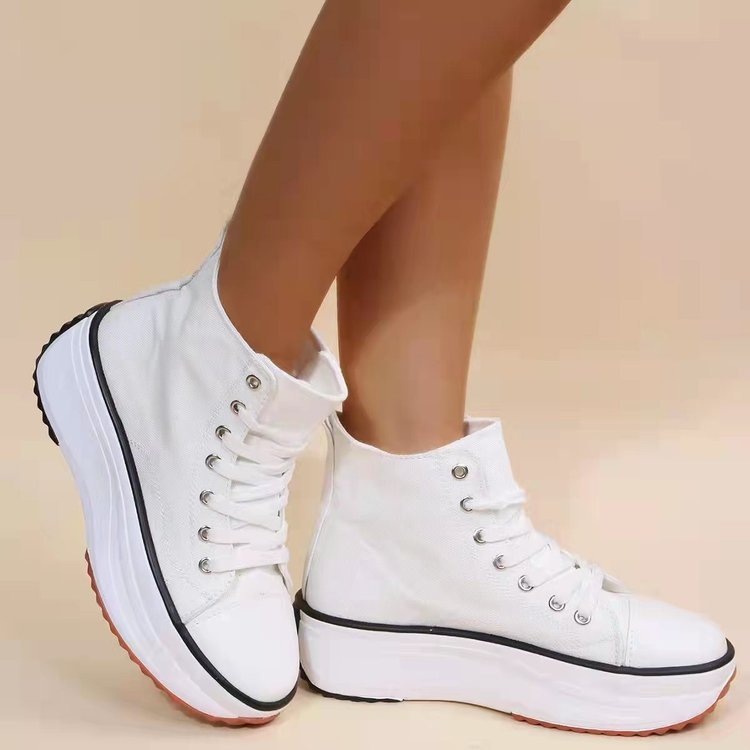 Elevated Comfort Canvas Trainers