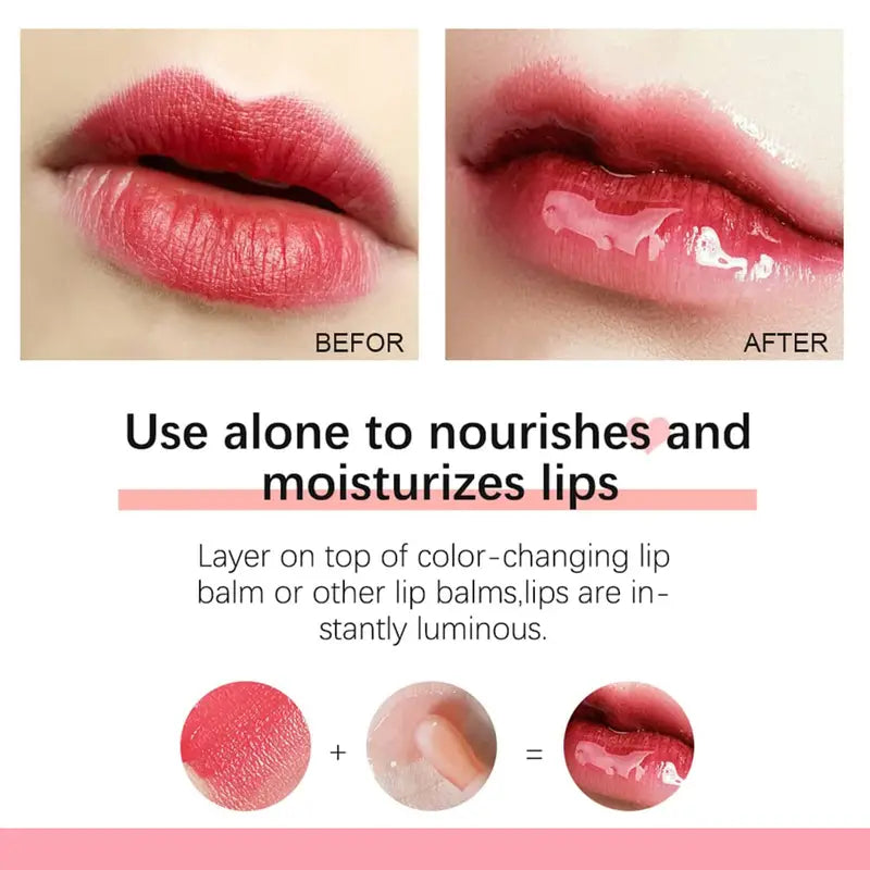 5-Color Lightweight Plumping Lip Oil & Gloss