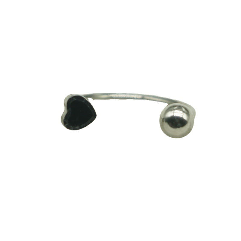 Steel Horseshoe Lip Accent