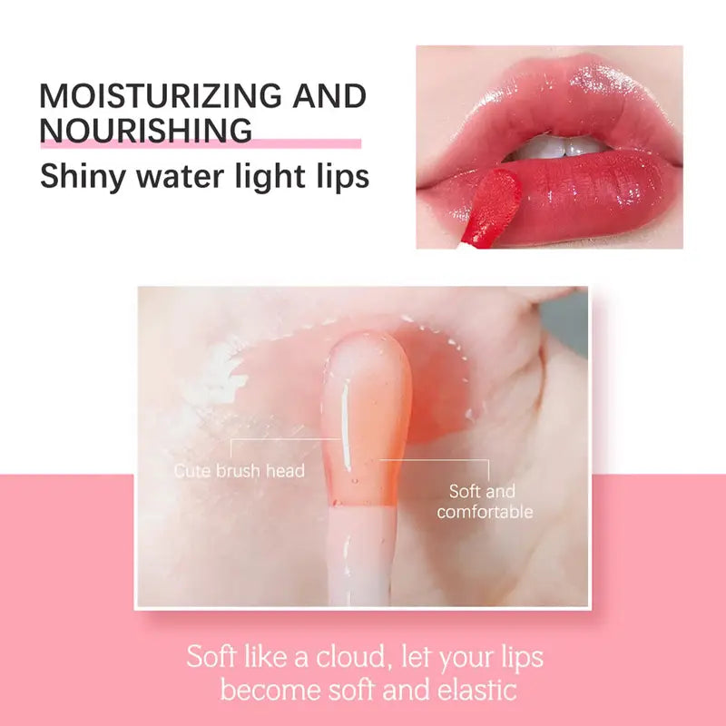 5-Color Lightweight Plumping Lip Oil & Gloss