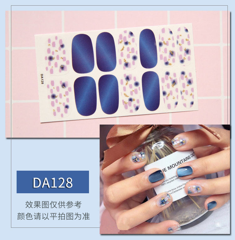 Elegant Leopard Nail Wraps