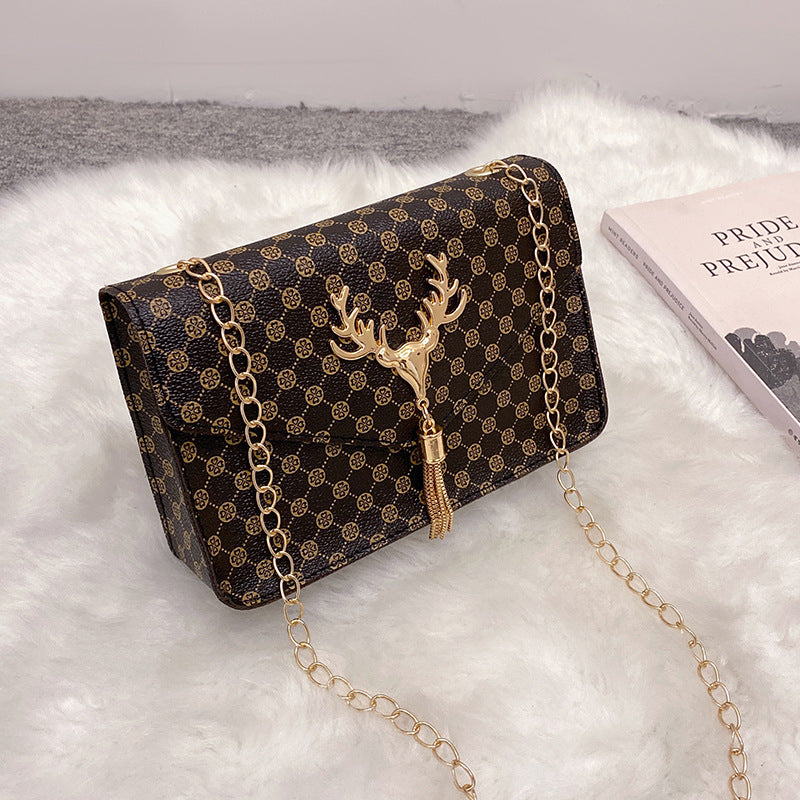 2023 Fashion Women's Small Tassel Shoulder Bag