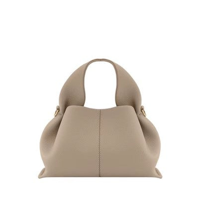 Polene Elegance Leather Shoulder Bag