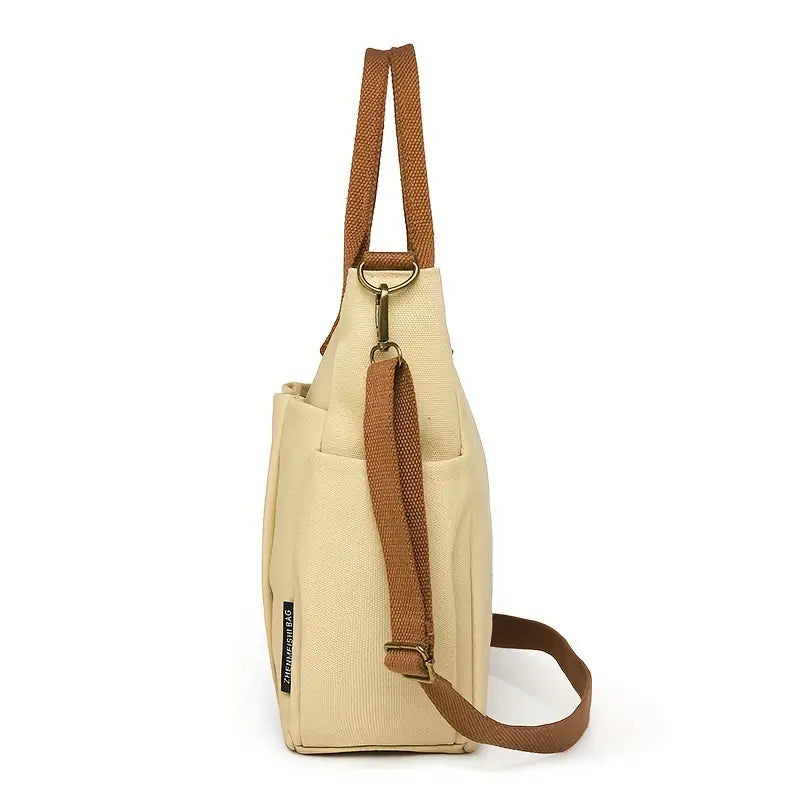 Elegant Canvas Multi-Purpose Tote