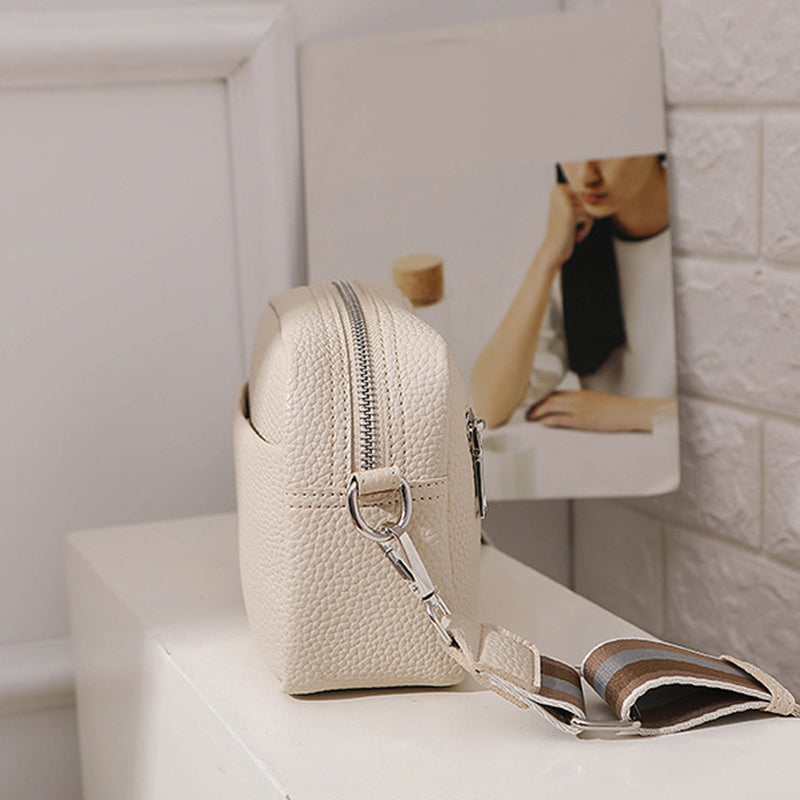 Chic Square PU Leather Crossbody