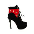Chic Waterproof High-Heel Ankle Boots