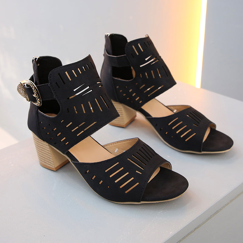 Elegant Outdoor Roman Heels