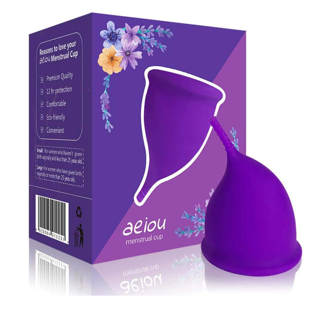 Elegant Silicone Menstrual Cup