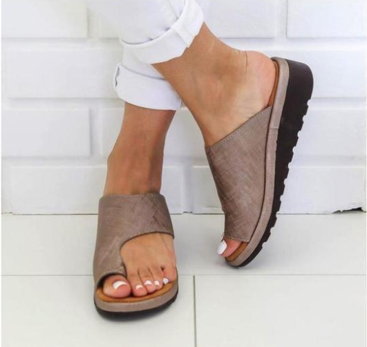 Chic Slip-On Wedge Sandals