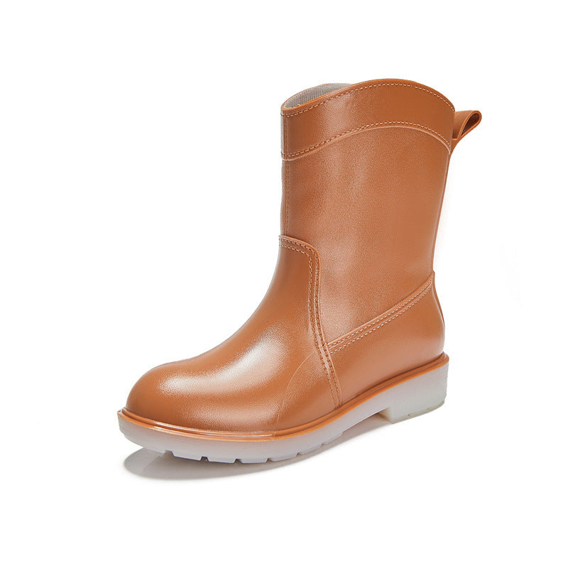 All-Weather PVC Mid-Tube Boots