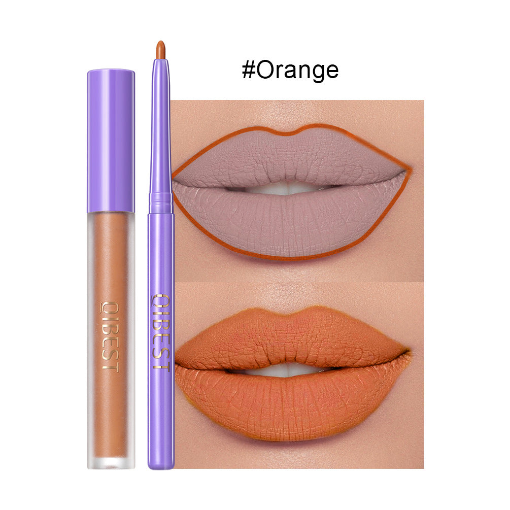 QIBEST Matte Elegance Lip Kit