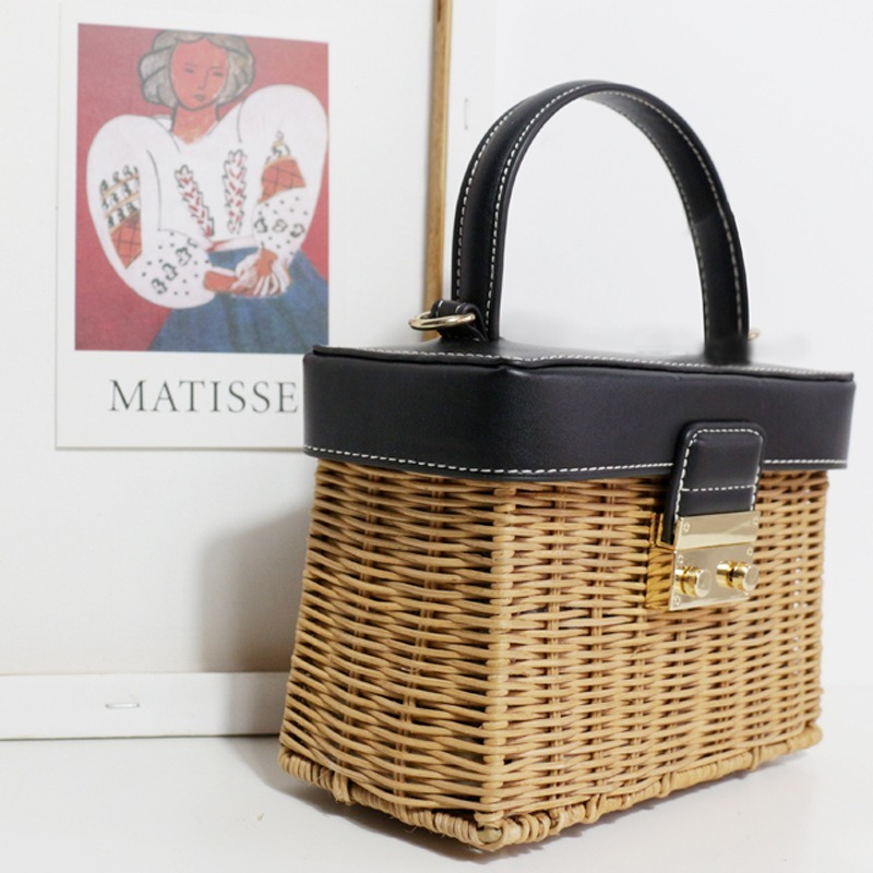 Artisanal Vintage Straw Totes