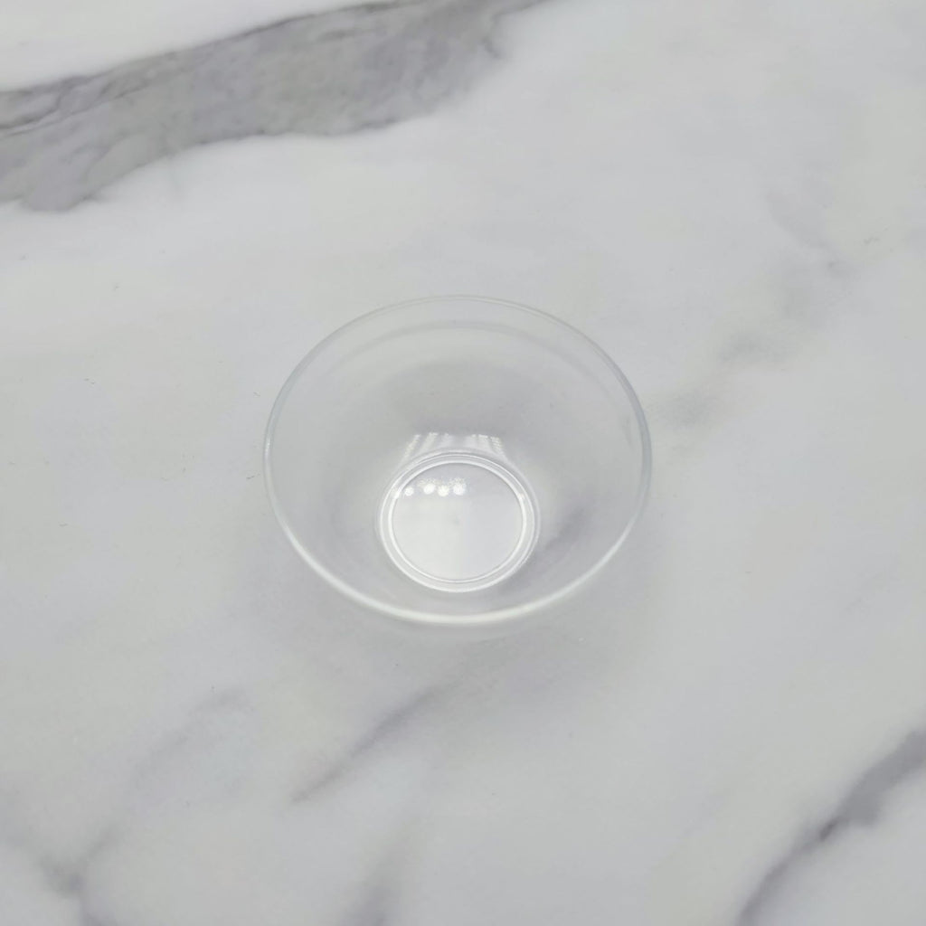 Clear Skincare Bowl and Brush Set