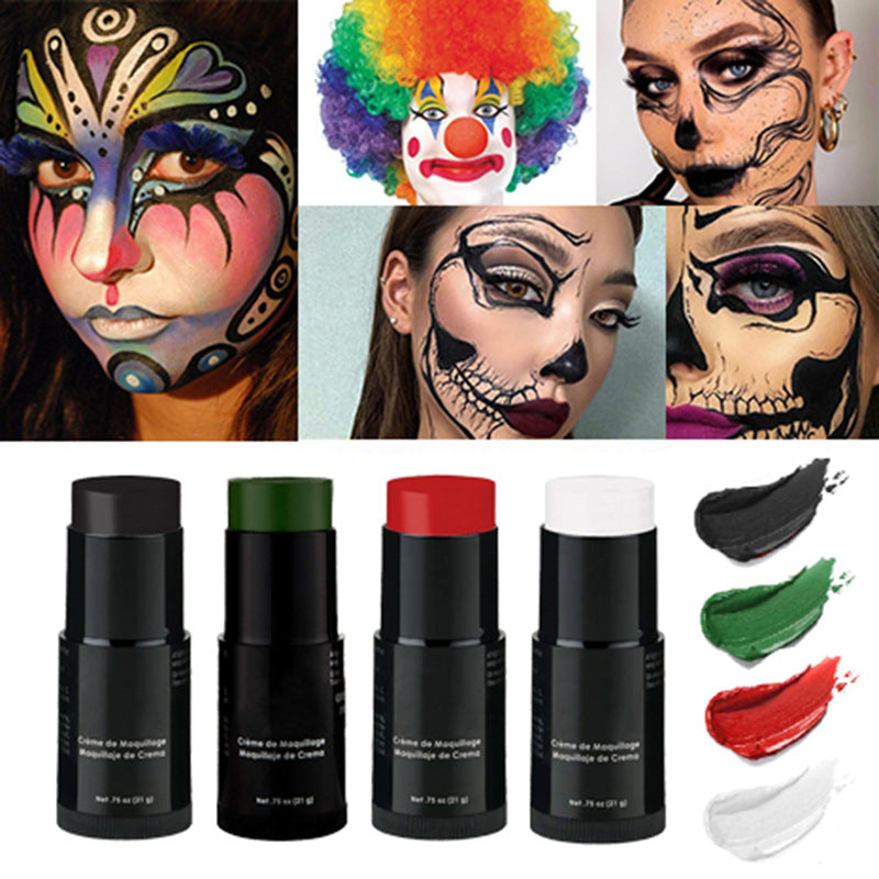 Elegant Halloween Face Art Sticks
