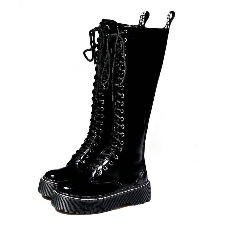 2019 Elegance Knee-High Martin Boots