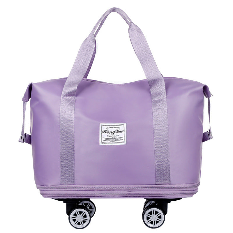 Expandable Wheeled Travel Bag for Gym and College Use