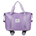 Expandable Wheeled Travel Bag for Gym and College Use