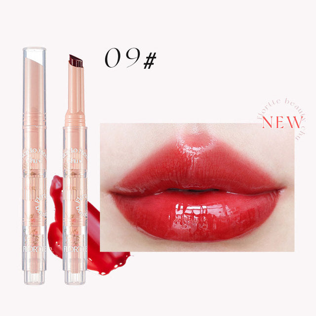 FLORTTE First Kiss Love Stick Lipstick Pen with Mirror