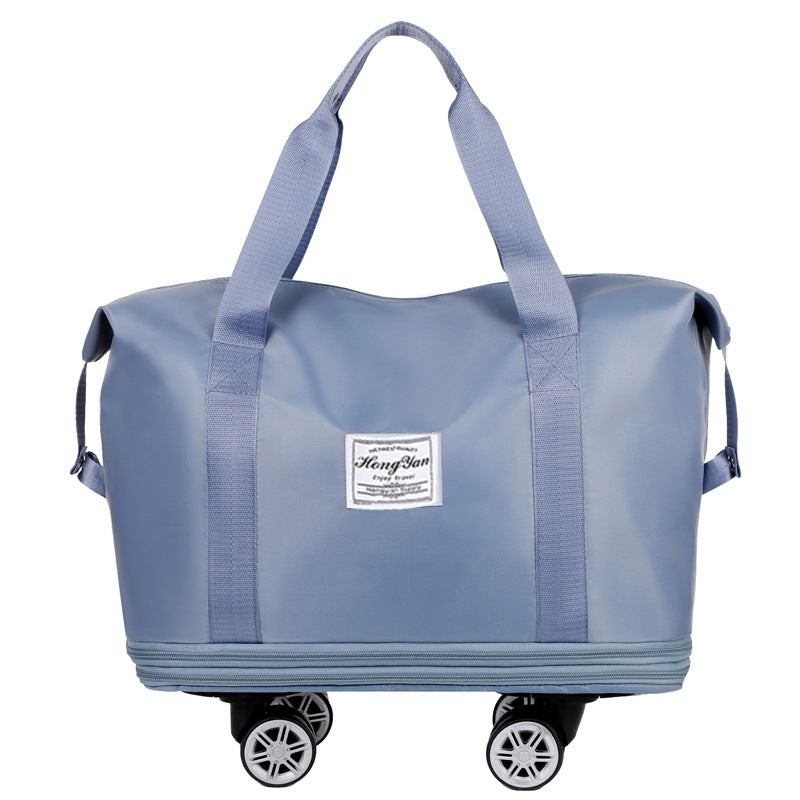 Expandable Wheeled Travel Bag for Gym and College Use