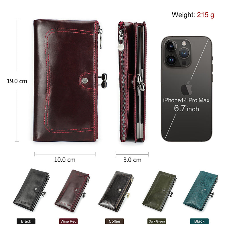 Luxury Security Bifold Women's Wallet