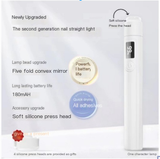 Elegant SpeedCure Handheld Nail Lamp