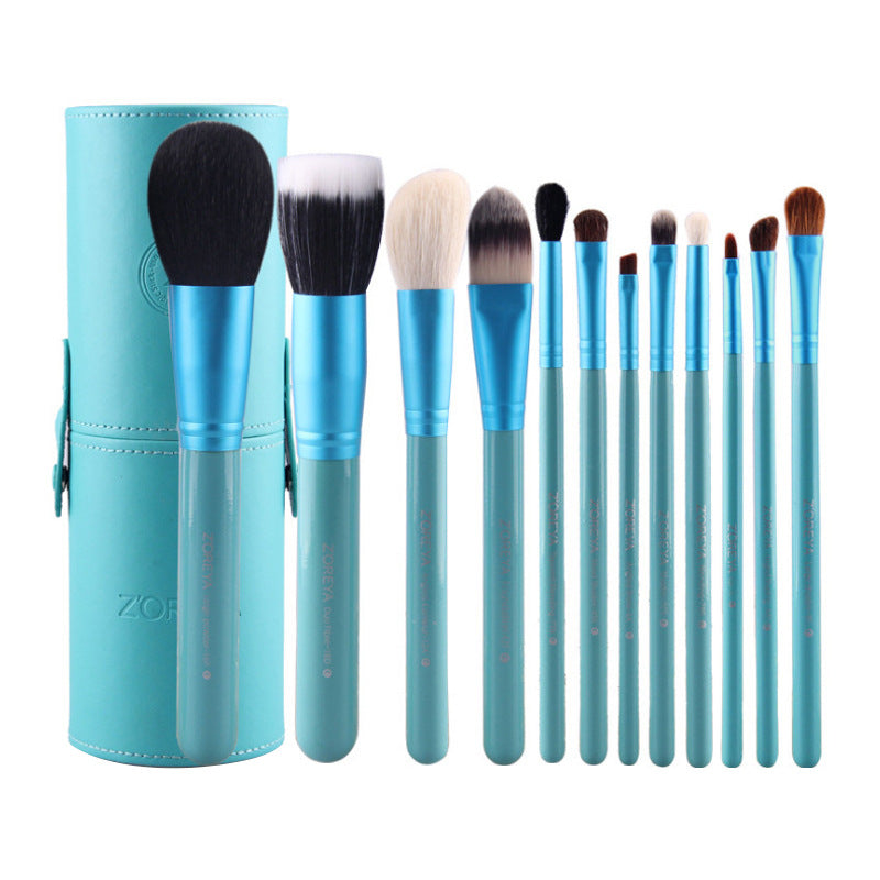 Zoreya Elegant 12-Piece Brush Ensemble