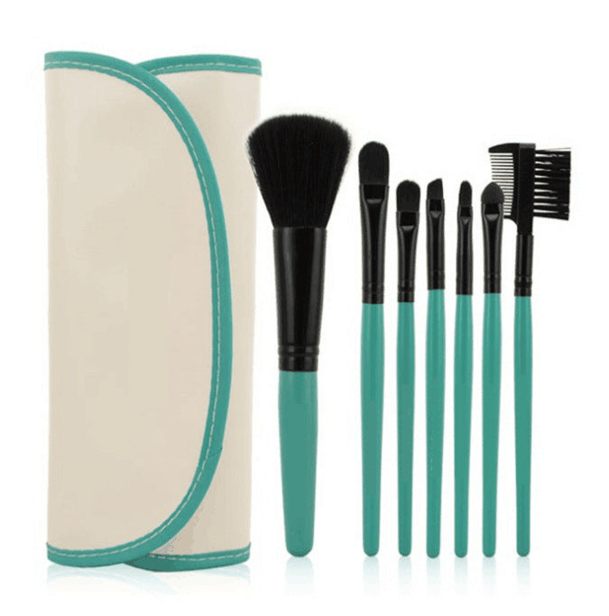 Elegant Seven-Piece Brush Collection