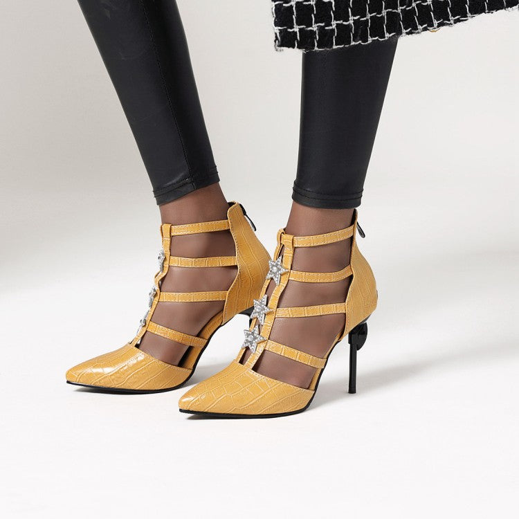 Chic Summer Elegance Heeled Sandals