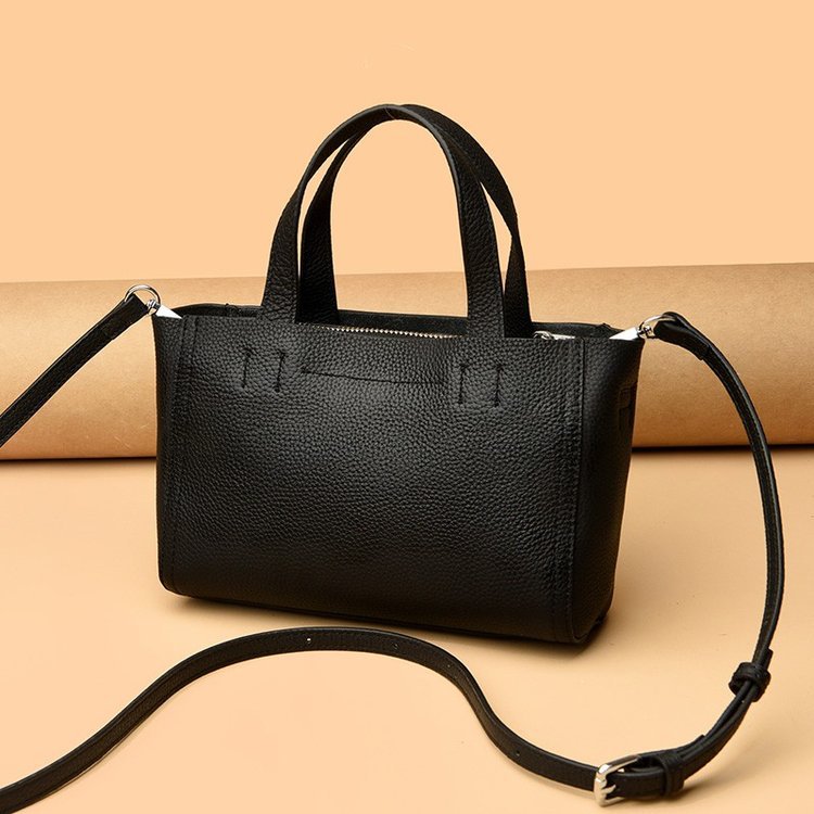 Genuine Leather Crossbody Tote Bag for Women 2023