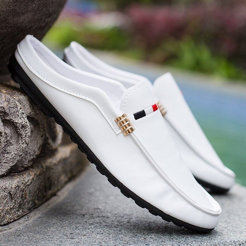 Elegant Men's Slip-On Leather Loafers