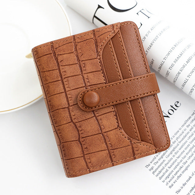 Alligator Print Women's PU Leather Coin Handbag